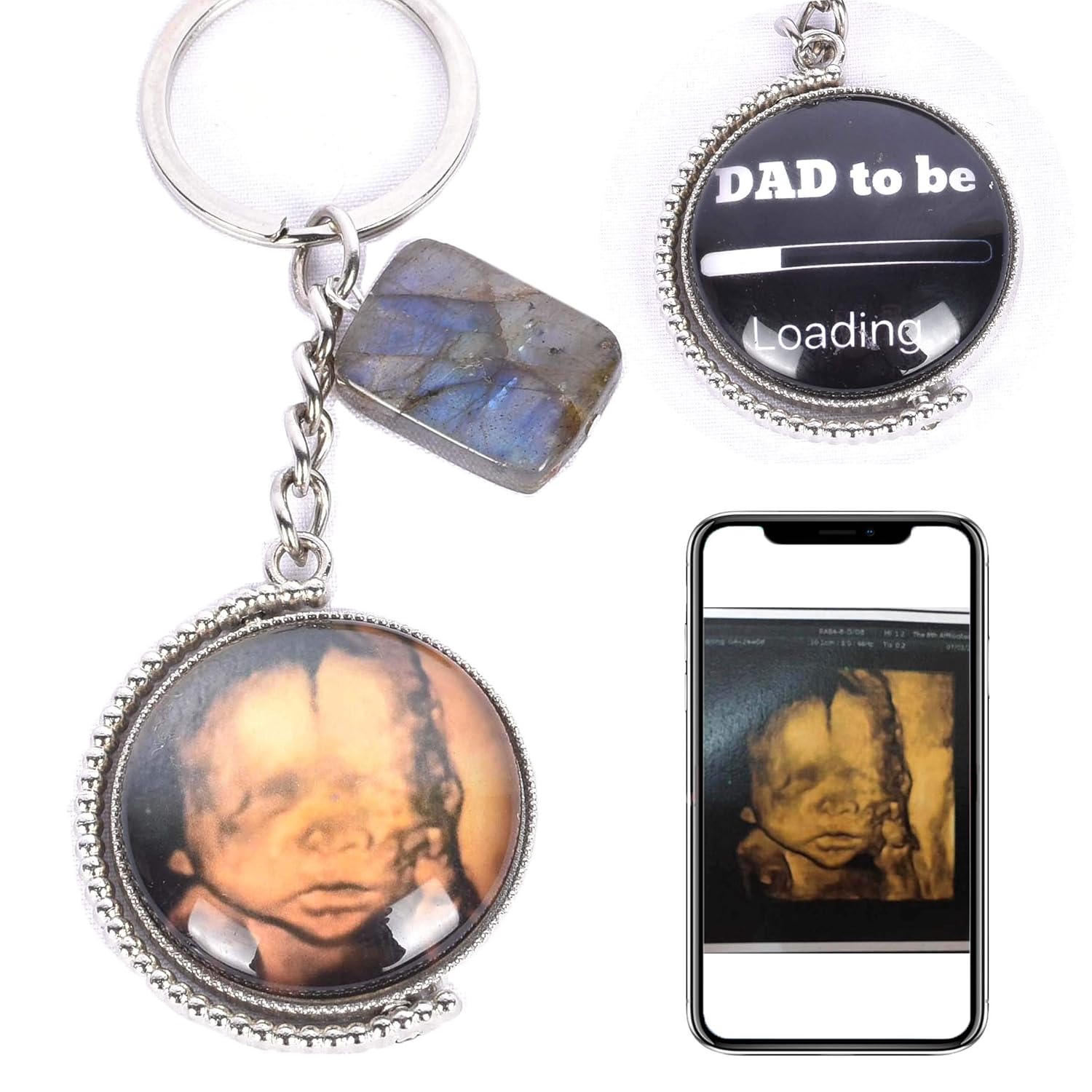 personalised baby keyrings