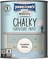 Johnstone's Revive Chalky Furniture Paint Cushion White 750 ml