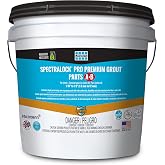 LATICRETE SPECTRALOCK PRO Premium&reg; Durable Stain Proof High Performance East to Use Non Sag Epoxy Tile Grout AB Full Unit/Requires 9 LB Part C Carton