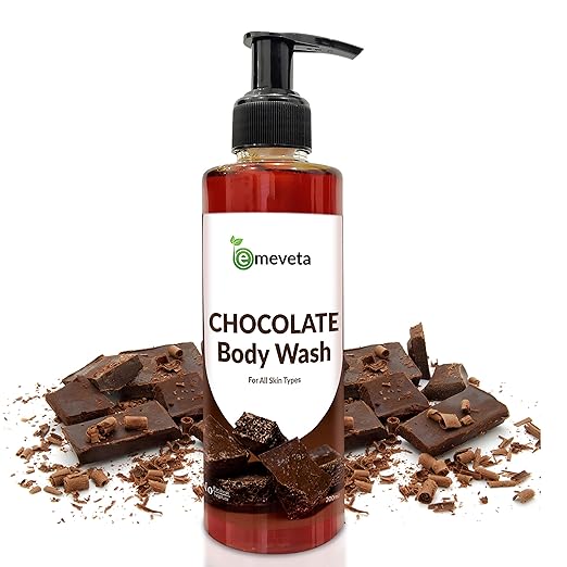EMEVETA Shower Gel Chocolate Body Wash For All Skin Types With Paraben and Sulphate Free