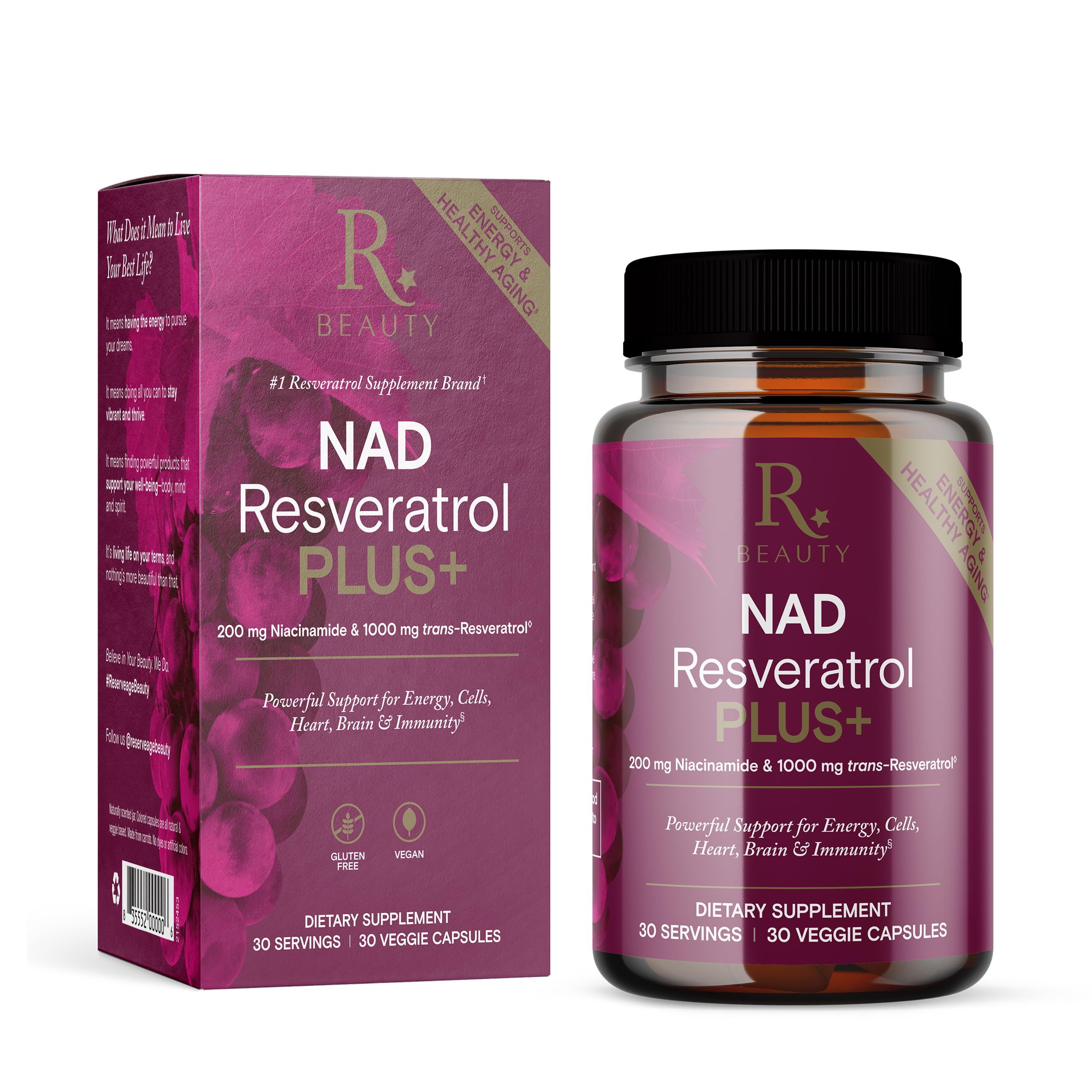 NAD Resveratrol PLUS+