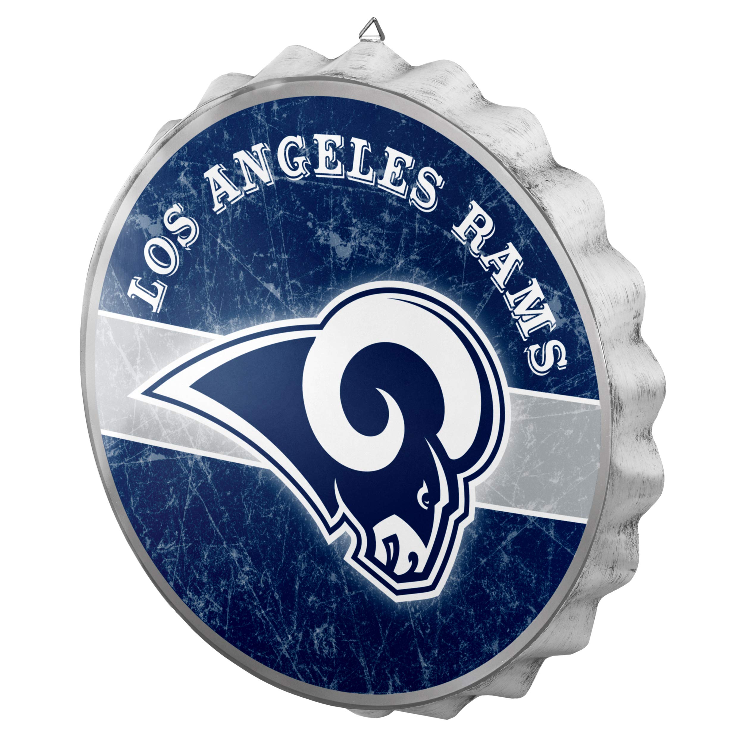 FOCO Los Angeles Rams NFL Metal Distressed