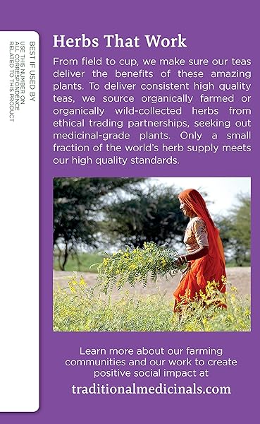 TRADITIONAL MEDICINALS ORGANIC SMOOTH MOVE SENNA PEPPERMINT HERBAL TEA, RELIEVES OCCASIONAL CONSTIPATION, (PACK OF 3) 48 TEA BAGS TOTAL