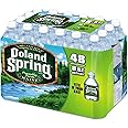 Poland Spring Half Pint Natural Spring Water, 8 Fl Oz (Pack of 48)