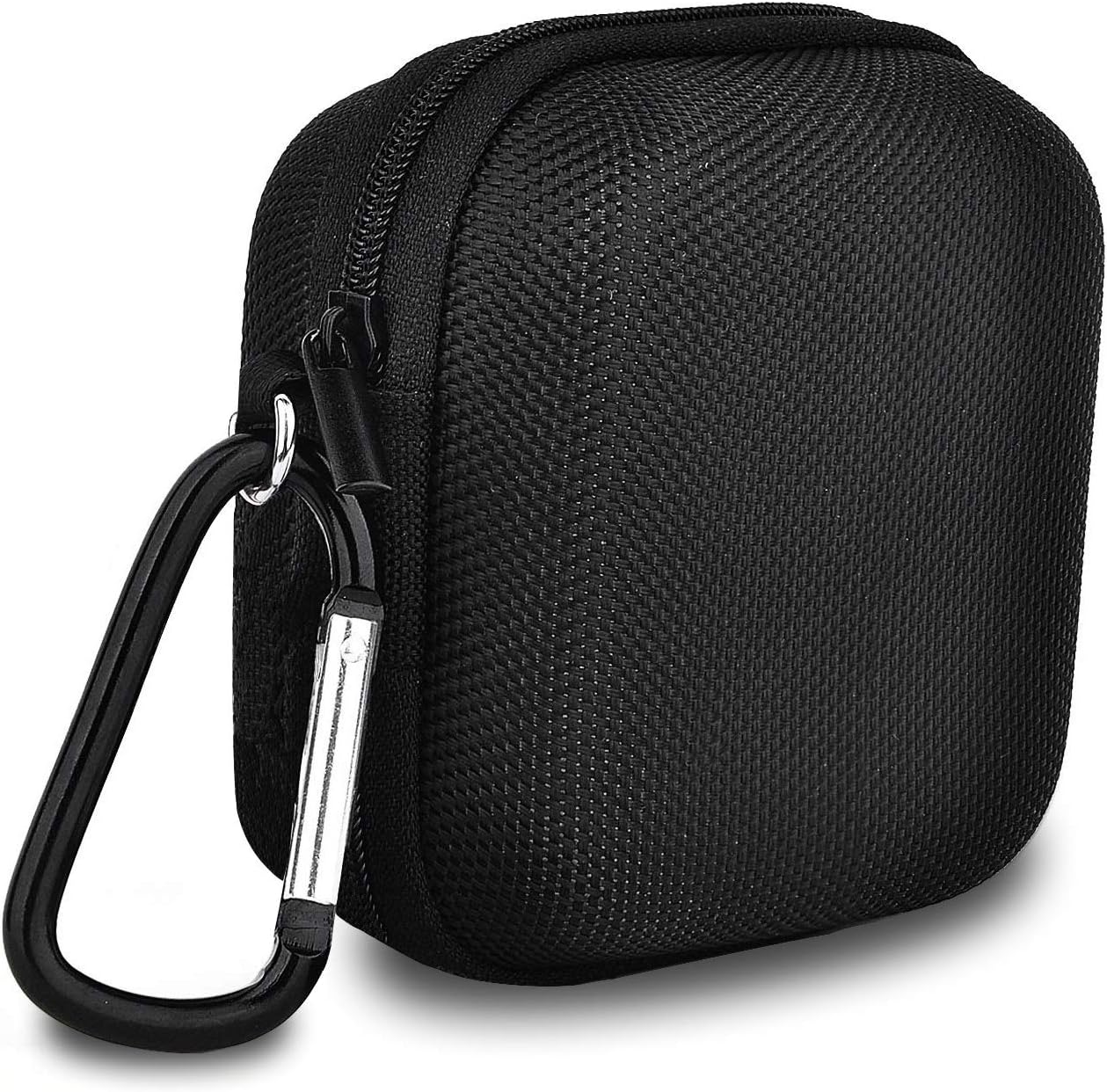 LitoDream Carrying Case Compatible with Powerbeats Pro Protective Canvas Nylon Accessories Hard Cover Case for Dre Power Beats Pro - Black