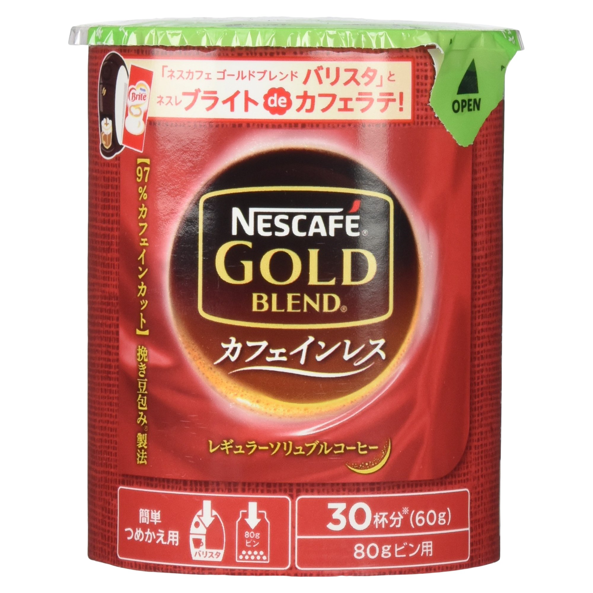 ネスレ日本 ネスカフェ ゴールドブレンド カフェインレスエコ 60g商品画像
