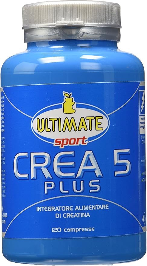 Creatina monoidrato ultimate italia - crea 5 plus - 5 tipi di creatina in un unico prodotto creaplus
