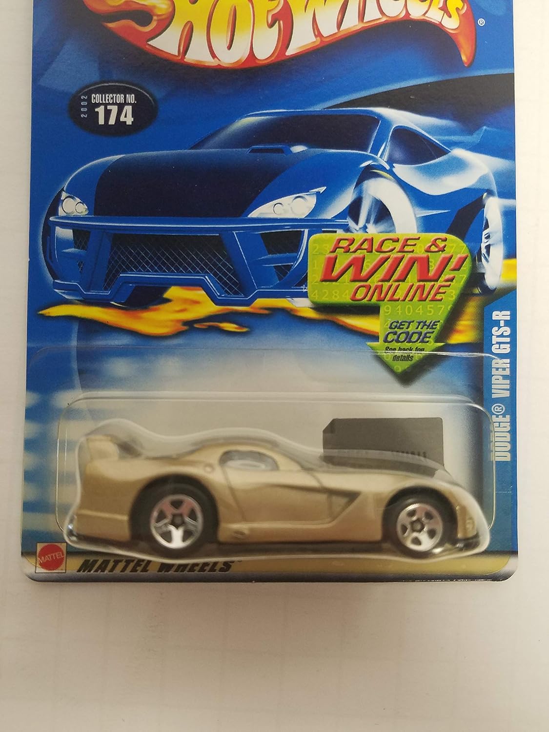 Dodge Viper Gts R Hot Wheels 02 Diecast 1 64 Scale Car No 174 At Amazon S Sports Collectibles Store