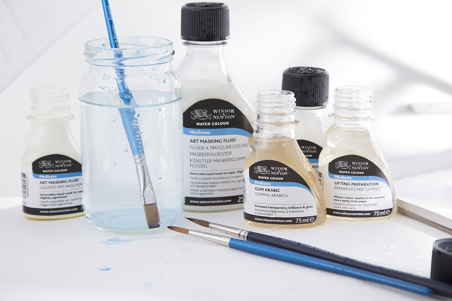 Winsor & Newton Watercolour & 2621768 Texturmalmittel 75 ml Bottle, Texture Paint, 75 ml (Pack of 1) - Image 4