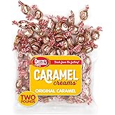 Goetze's Candy Classic Vanilla Caramel Creams, 2 lb Bag | Individually Wrapped Chewy Caramel &amp; Vanilla Cream Treats, Fresh from the Factory