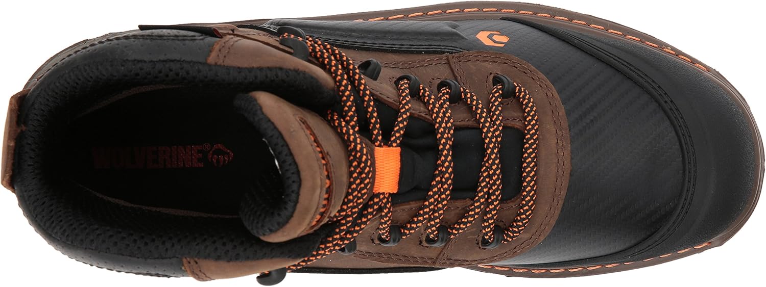  | WOLVERINE Men's Overpass 6" Composite Toe Waterproof Work Boot | Industrial & Construction Boots