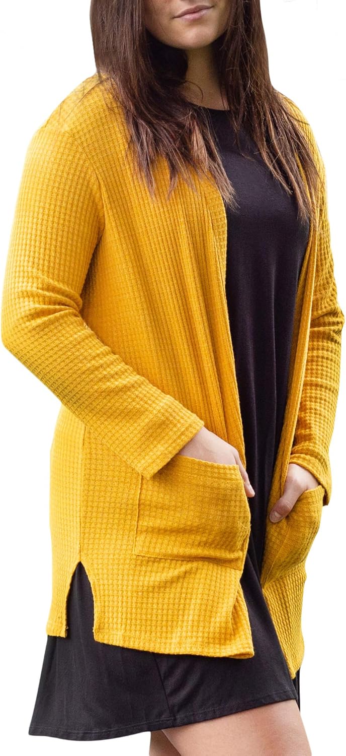 mustard cardigan sweater