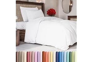 Duvet Cover Twin/Twin XL Size Set - Extra Soft Twin/Twin XL Size Duvet Cover 68 x 90 with 1 Pillow Shams - Hotel Luxury and F