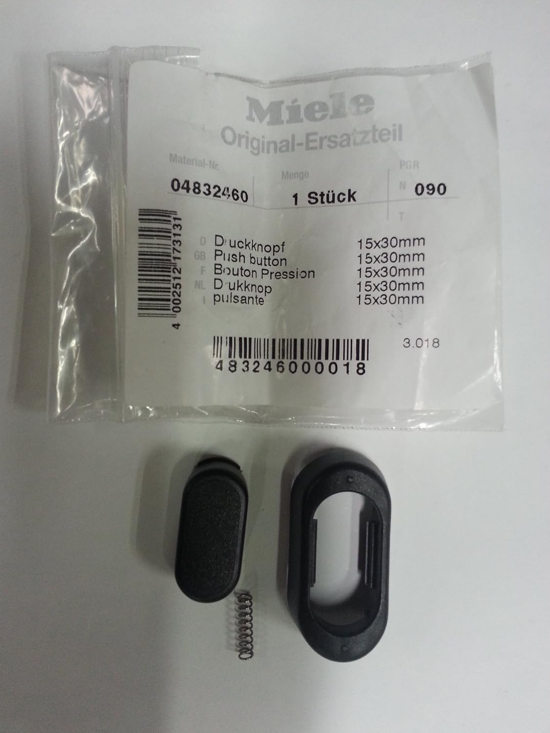 Miele 4832460 Push Button Amazon.co.uk Kitchen & Home