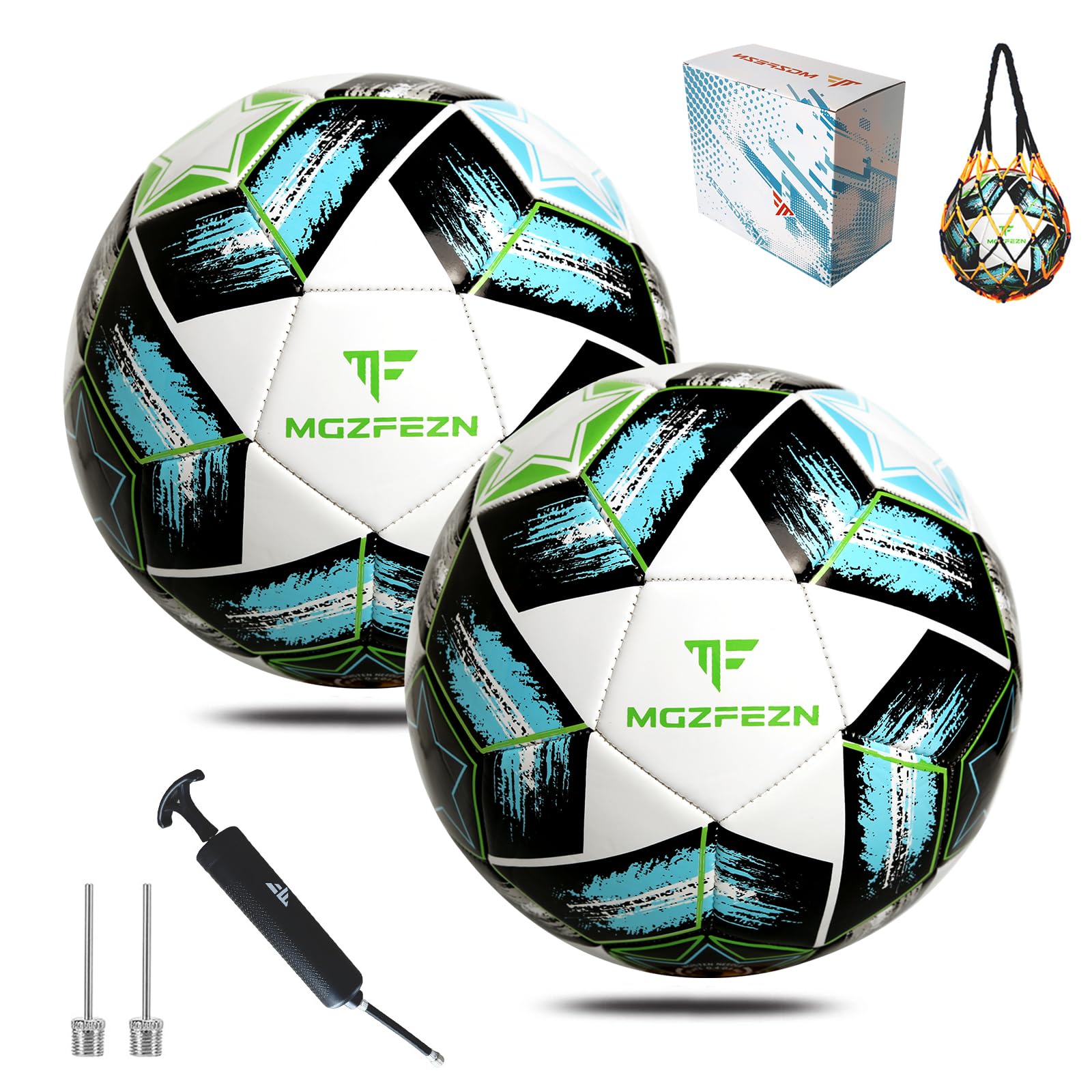 Photo 1 of *MISSING PARTS*
MGZFEZN Soccer Ball Size 5 Size 3 for Youth and Adults,Indoor Training Practice Soccer Ball,Gift Idea for Kid with1 Net Bag