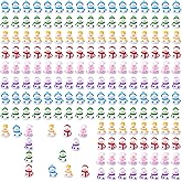 Guiqulai 72 Pcs Mini Resin Snowman Mini Snowman Figurines Miniature Figurines Suitable for DIY Cake Decoration Ornaments Crafts Moss Landscape