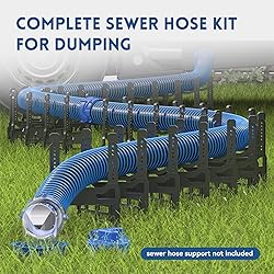 DUMPMAN 20 FT RV Sewer Hose Kit, Sewer Hose for RV