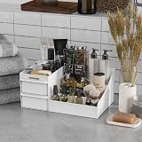 DancesCat Makeup Organizer Large 7 Compartments 2 Drawers ABS Vanity Storage view 4