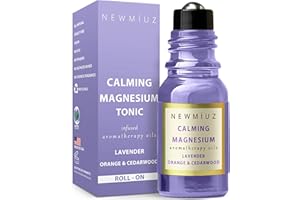 Calm Magnesium Roller Lavender Orange Cedarwood Essential Oil Roll On Calming Aromatherapy Self Care Stress Relief Destress S