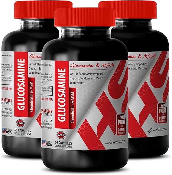 Glucosamine Capsules GLUCOSAMINE and MSM 3230 MG
