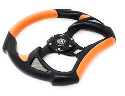 12.5 Orange Steering Wheel W Adapter Ez-go POLARIS