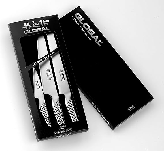 Global Knives 3 Piece Kitchen Knife Set G937 Amazon.co.uk Kitchen & Home