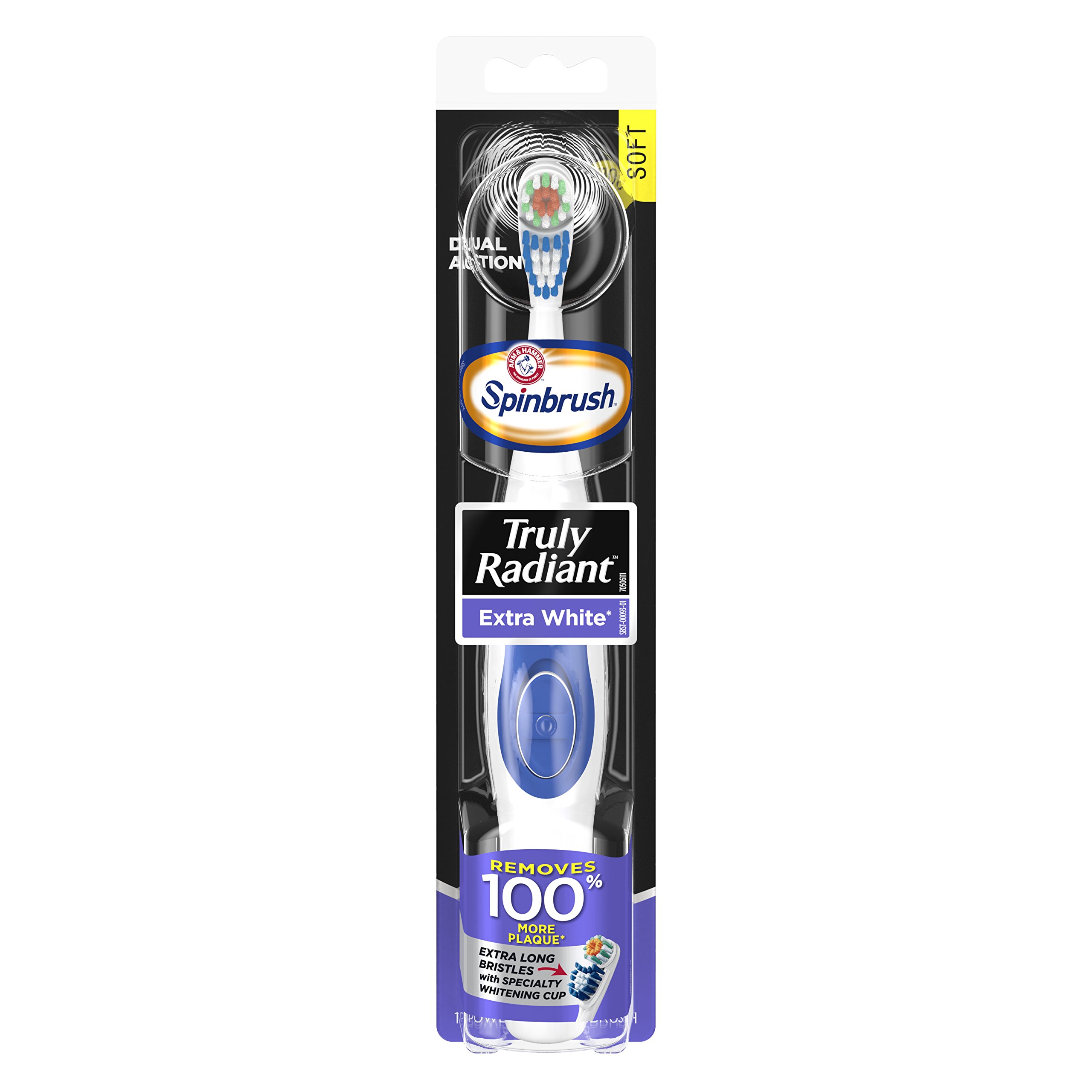 Spinbrush Truly Radiant Extra White Battery Toothbrush