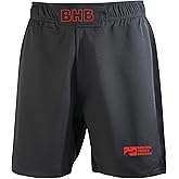 Boxing Honey Badger BJJ Shorts MMA Fight Shorts, Premium Grappling, No-Gi Brazilian Jiu Jitsu, Kick Boxing Shorts for Men