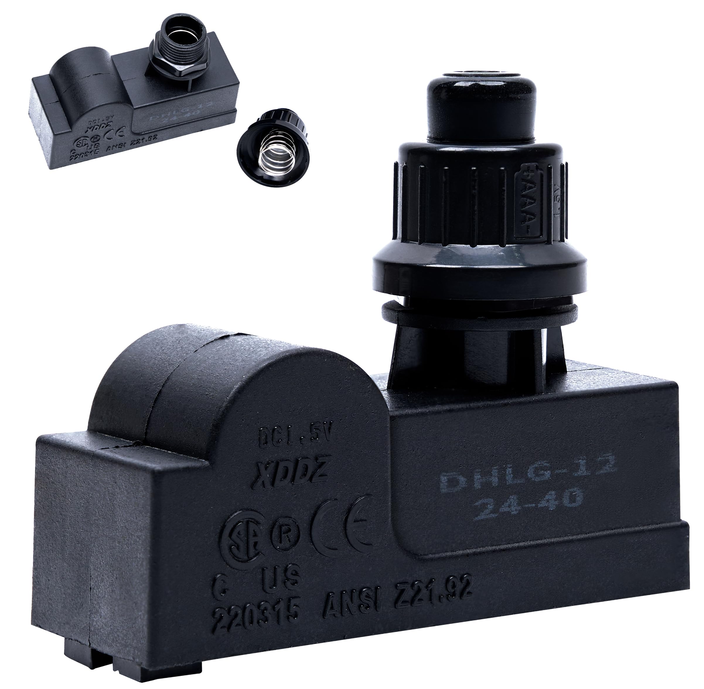 Photo 1 of BlueStars DHLG-12 2 Outlet Push Button Grill Ignitor - Spark Generator for Broil King, Broil-Mate, Charbroil, Kenmore, Nexgrill, Jackson, Sterling, Perfect Flame Electronic Igniter