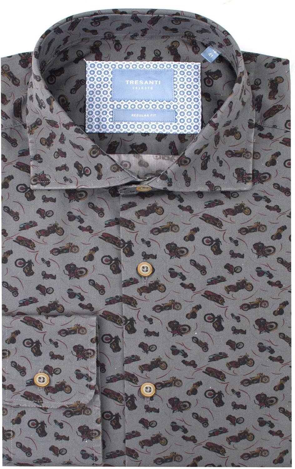 bike print shirt