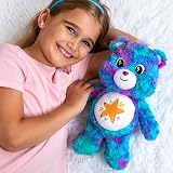 Care Bears Good Wishes Bear Plush 35 cm Soft Multicolor Fur Belly Badge Toy view 5