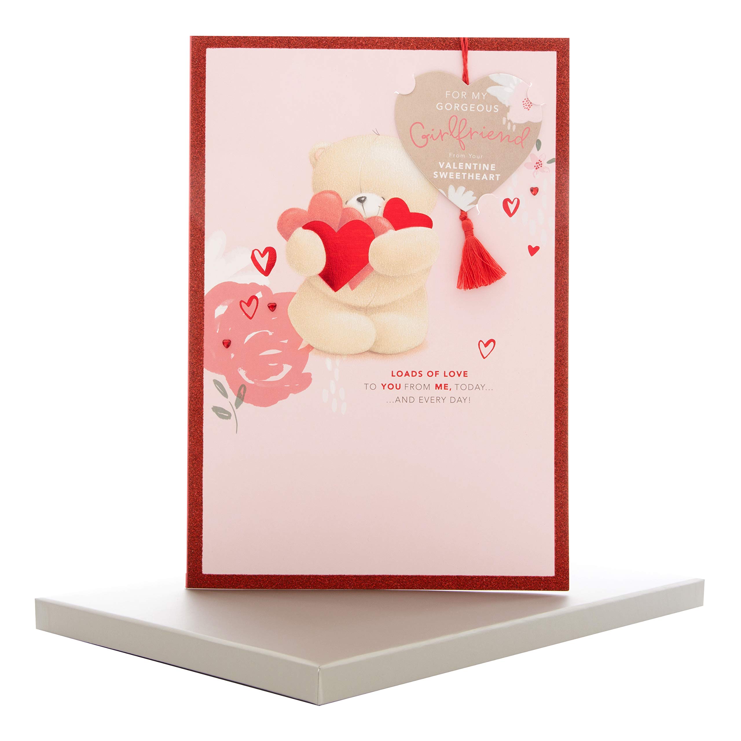 Hallmark Luxury Boxed Valentine's Day Card 'Girlfriend' - Large
