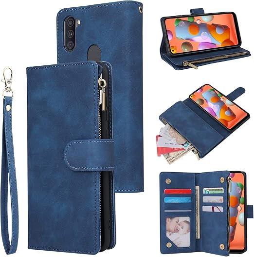 LBYZCASE Phone Case for Galaxy A11,Samsung A11 Wallet Case