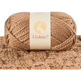 Gisimo 100% Merino Wool Yarn Super Bulky for Knitting &amp; Crocheting | Pure merino wool, Cloud-soft zero irritation, Super bulky fast-knit, Beginner friendly, Thick cozy warmth