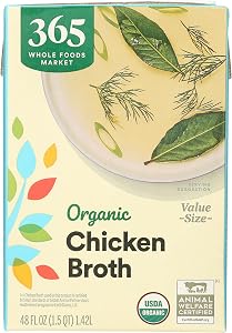 365 by Whole Foods Market, Organic Chicken Broth, 48 Fl Oz