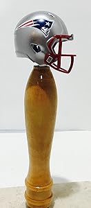 New England Patriots Pub Style Beer Tap Handle Natural