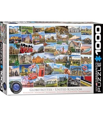 Eurographics Playas Globetrotter Jigsaw Puzzle (1000 Piezas) | Envío Gratis