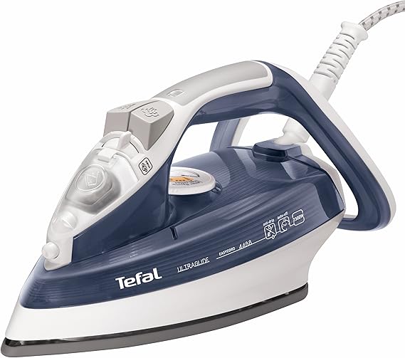 Tefal Ultraglide Steam Iron FV4488 Night Blue Amazon.co.uk Kitchen