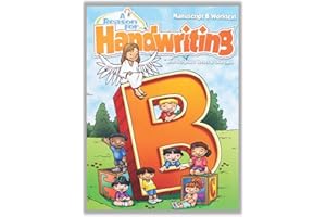 LA SHIELD A Reason For Handwriting Writing Workbook Level B, Grade 2 - Learning Workbooks for Kids Age 6-8 - Practice Paper Books for Spelling and Reading for 2nd Grader - Homeschool Resource to Learn Scripture