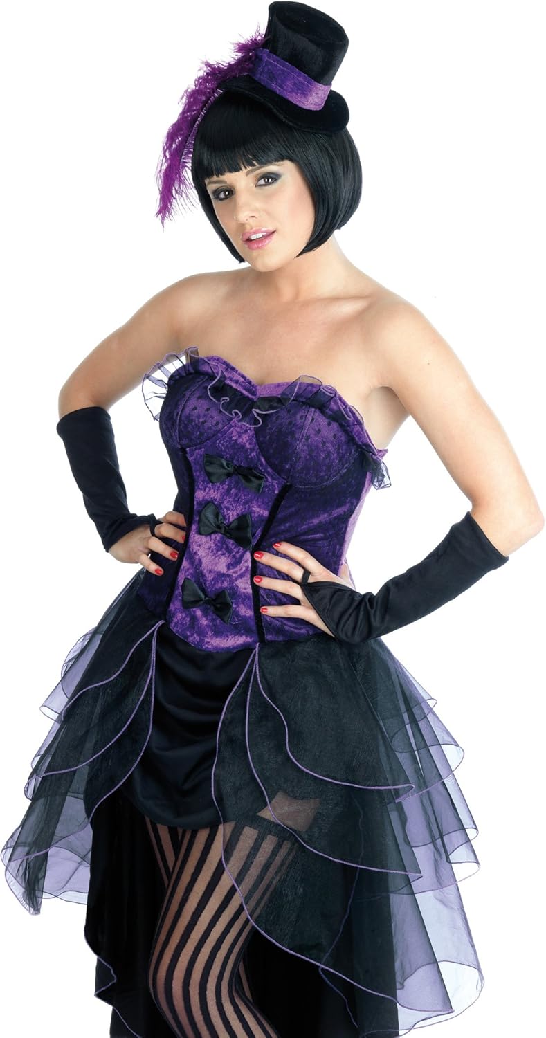 Burlesque Violet Adulte Costume de déguisement Amazon.fr