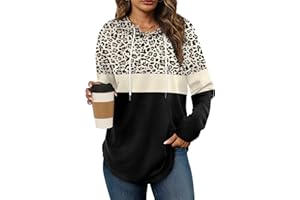 Bofell Hoodies for Women Long Sleeve Shirts Fall Clothes 2025 Outfits Crewneck Sweatshirts Winter Fashion Clothing