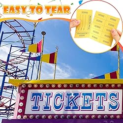 Kosiz 1000 Sheet 10 Bid Raffle Tickets Chinese