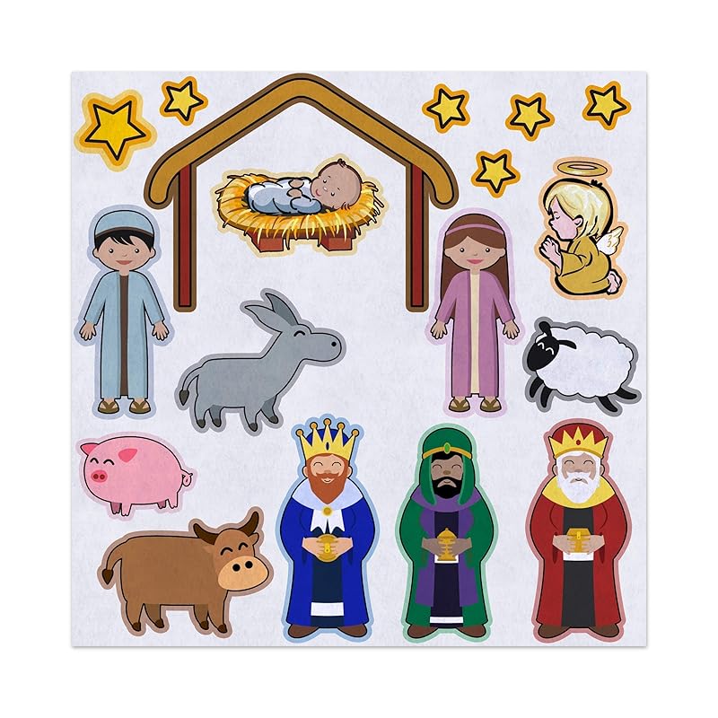 Amazon Christmas The Birth Of Jesus Nativity Felt Play Art Set Amazon Christmas The Birth Of Jesus Nativity Felt Play Art Set