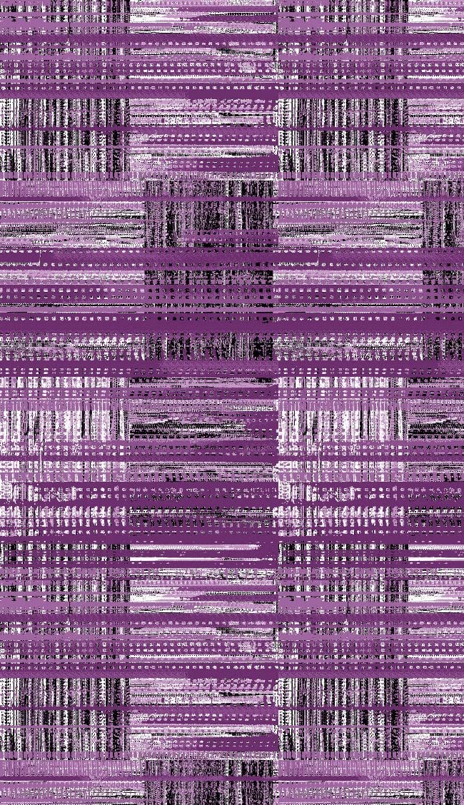 Homemania Printed Rug, 25% Polyester, 75% Cotton, Multicolor