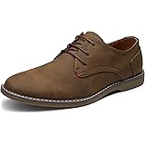 Jousen Men's Oxford Suede Business Casual Dress Shoes Plain Toe Oxfords Classic Formal Derby Shoes
