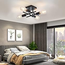 Youroke 4-Light Semi Flush Mount Ceiling