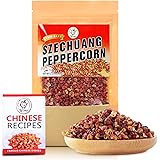 Yimi Szechuan Red Peppercorns, Grade AAA Sichuan Whole Peppercorns Strong Flavor for Mapo Tofu, Kung Pao Chicken, 2.1 oz