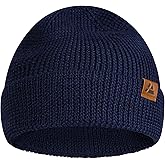 DANISH ENDURANCE Merino Wool Beanie for Men & Women, Warm Knitted Winter Hat