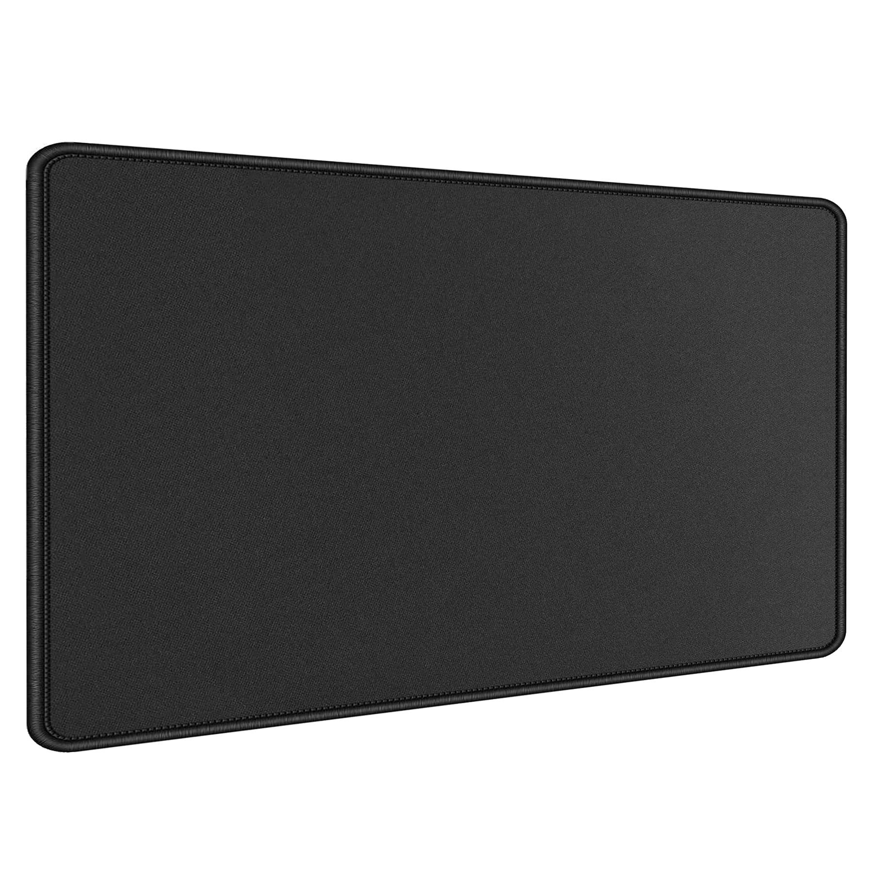 Hosimoln Gaming Mouse Mat, Large Mouse Pad Size 70x30CM Thickness 3MM,Premium-Textured Non-Slip & Waterproof Computer Mousepad with Stitched Edges for Gaming, Office & Home-70x30 Black