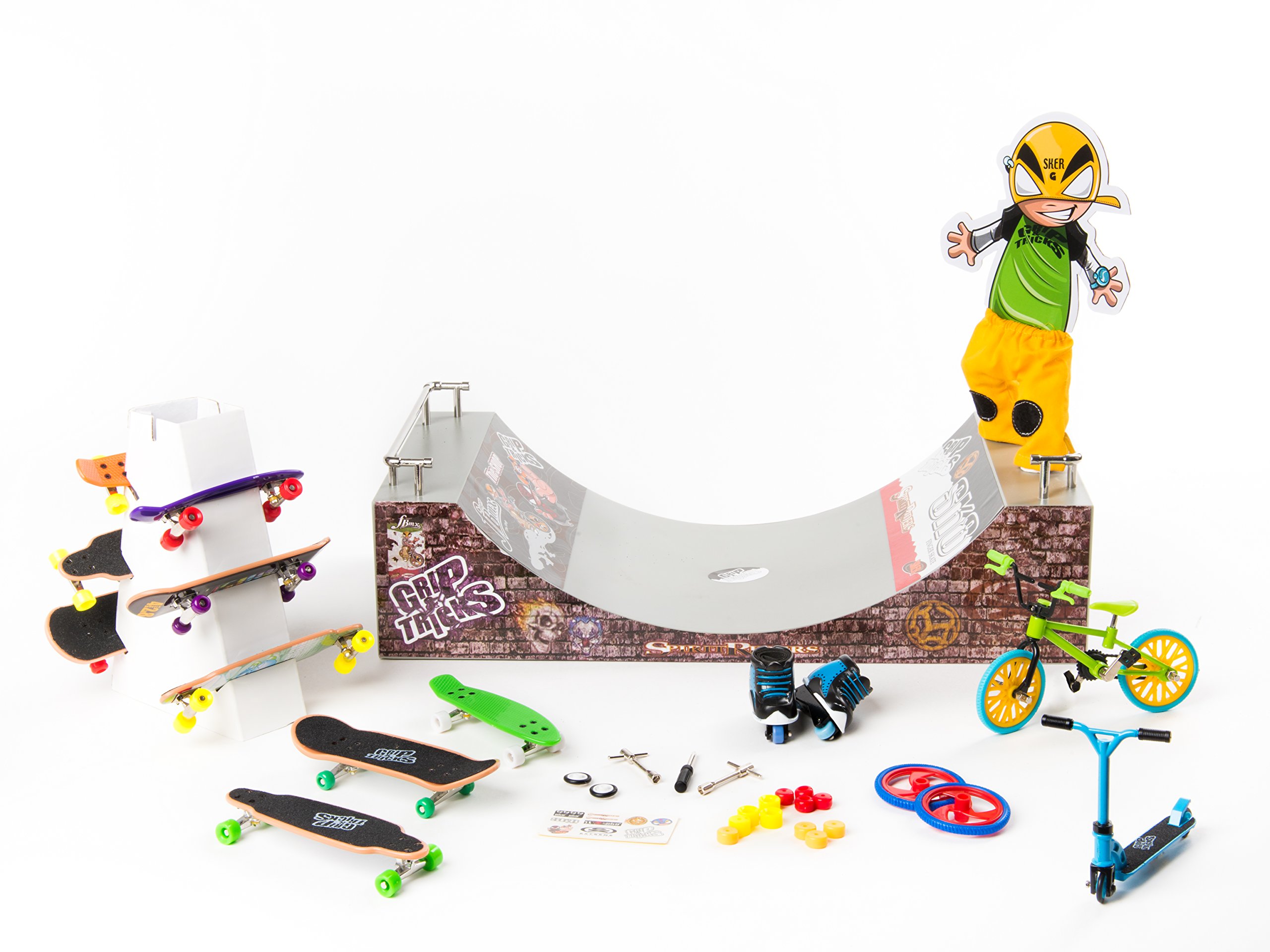 Grip and Tricks Extreme Rider Shop finger skate , ramp , BMX and